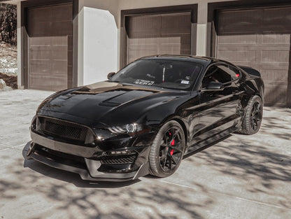MP Concepts GT350 Style Front Bumper; Unpainted (18-23 Mustang GT, EcoBoost)