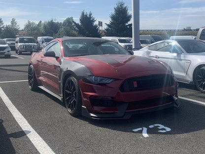 MP Concepts GT350 Style Front Bumper Replacement Chin Spoiler For 406877 Only (18-23 Mustang GT, EcoBoost)