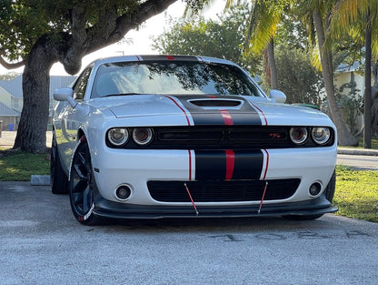 MP Concepts Chin Spoiler; Matte Black (15-18 Challenger SRT; 15-23 Challenger R/T Scat Pack; 19-23 Challenger GT, R/T, Excluding Widebody)