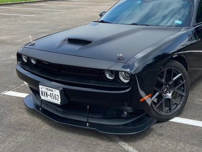 MP Concepts Chin Spoiler; Matte Black (15-18 Challenger SRT; 15-23 Challenger R/T Scat Pack; 19-23 Challenger GT, R/T, Excluding Widebody)
