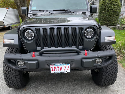 MP Concepts Forged Aluminum Front Bumper (18-25 Jeep Wrangler JL, Excluding Rubicon)