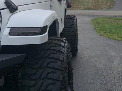 MP Concepts JL Style Front Fender Flares with Sequential Turn Signals (07-18 Jeep Wrangler JK)