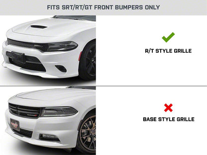 MP Concepts Chin Spoiler (15-23 Charger SRT; 17-18 Charger R/T 392; 19-23 Charger GT & Scat Pack, Excluding Widebody)