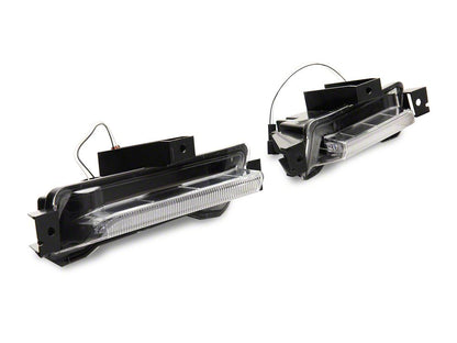 MP Concepts ZL1 1LE Style Front Bumper with DRL; Unpainted (19-24 Camaro w/ Factory Halogen Headlights, Excluding ZL1)