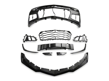 MP Concepts ZL1 1LE Style Front Bumper with DRL; Unpainted (16-18 Camaro, Excluding ZL1)