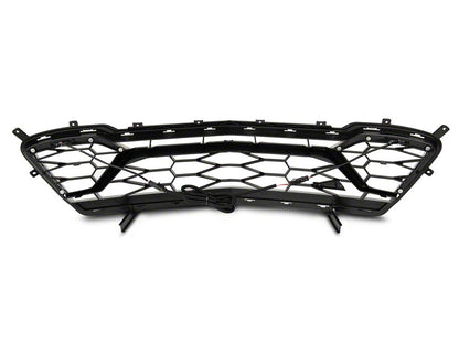 MP Concepts SS 50 Years Style Grille with LED Lighting; Silver (16-18 Camaro SS)
