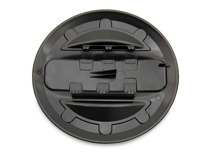 MP Concepts Old Glory Fuel Door; Matte Black (16-24 Camaro)