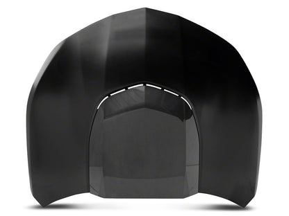 MP Concepts ZL1 Style Hood; Carbon-Look Center (16-24 Camaro)