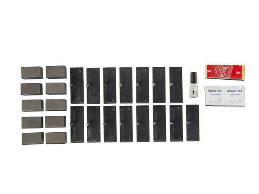 MP Concepts Replacement Rear Window Louvers Hardware Kit for CH5111 Only (08-23 Challenger)