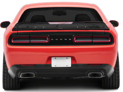 MP Concepts 2-Piece Wicker Bill Rear Spoiler; Matte Black (15-23 Challenger)