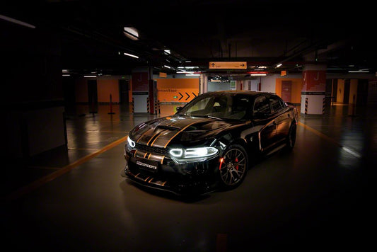 MP Concepts Upper Grille with LED Lighting (15-23 Charger SRT; 17-18 Charger R/T 392; 19-23 Charger GT & Scat Pack, Excluding Widebody)