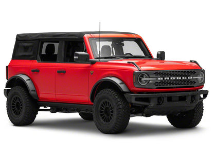 MP Concepts Fender Flares; Textured Black (21-25 Bronco 4-Door, Excluding Raptor)