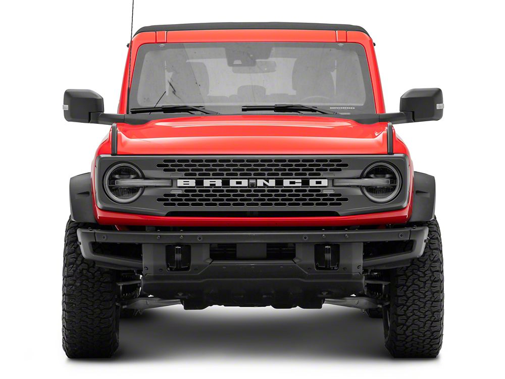 MP Concepts Fender Flares; Textured Black (21-25 Bronco 4-Door, Excluding Raptor)