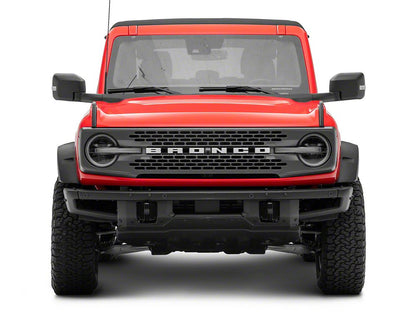 MP Concepts Fender Flares; Textured Black (21-25 Bronco 4-Door, Excluding Raptor)