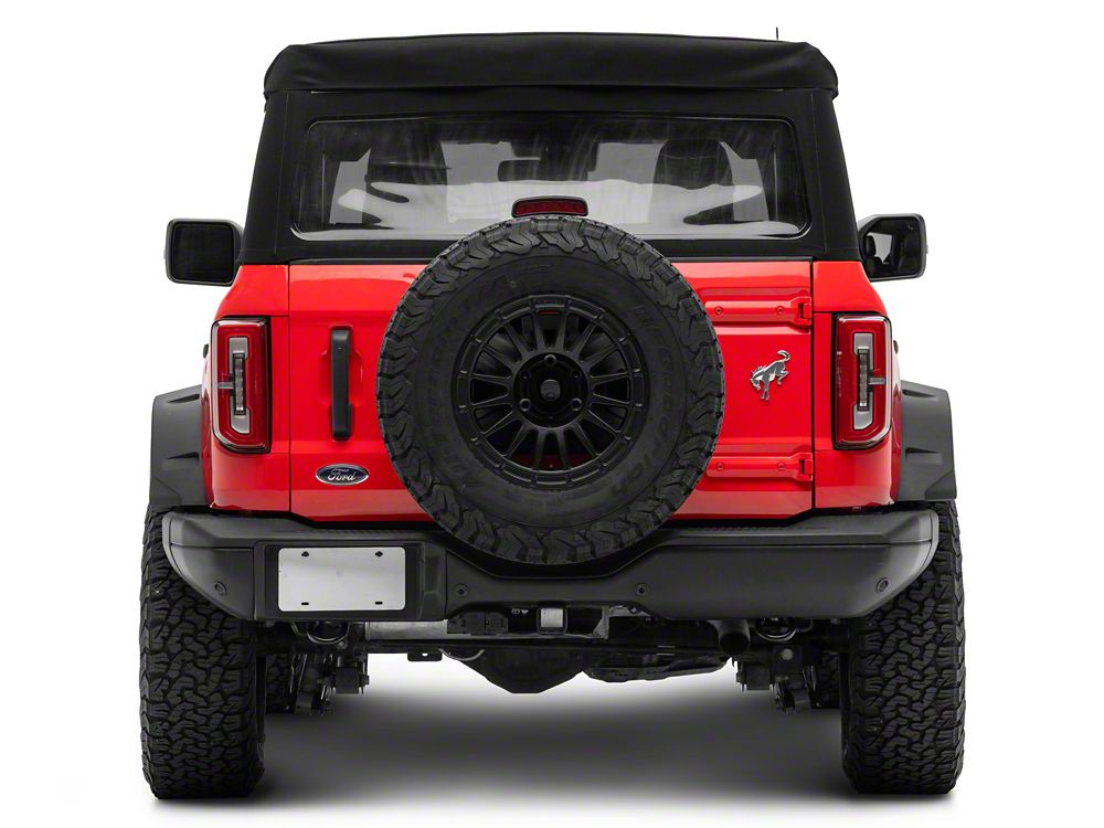 MP Concepts Fender Flares; Textured Black (21-25 Bronco 4-Door, Excluding Raptor)