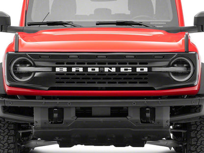 MP Concepts Upper Replacement Grille (21-25 Bronco w/ Forward Facing Camera, Excluding Raptor)