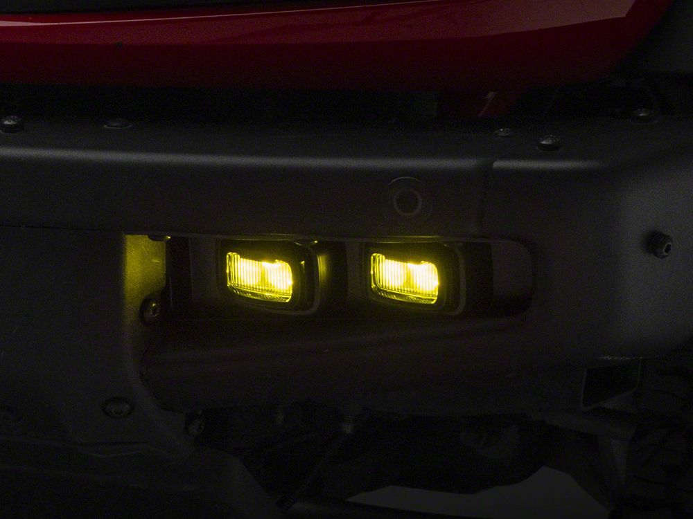 MP Concepts LED Fog Light Kit; Yellow (21-25 Bronco w/ Modular Front Bumper)