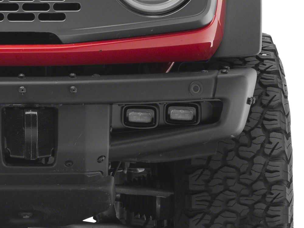 MP Concepts LED Fog Light Kit; Yellow (21-25 Bronco w/ Modular Front Bumper)
