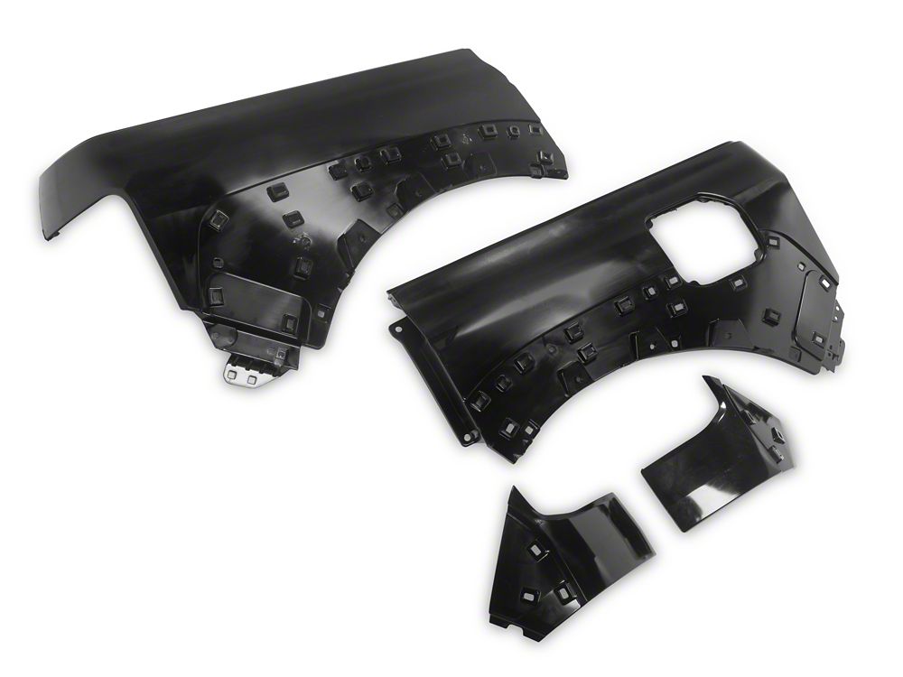 MP Concepts Wide Body Kit; Unpainted (21-25 Bronco 4-Door, Excluding Raptor)