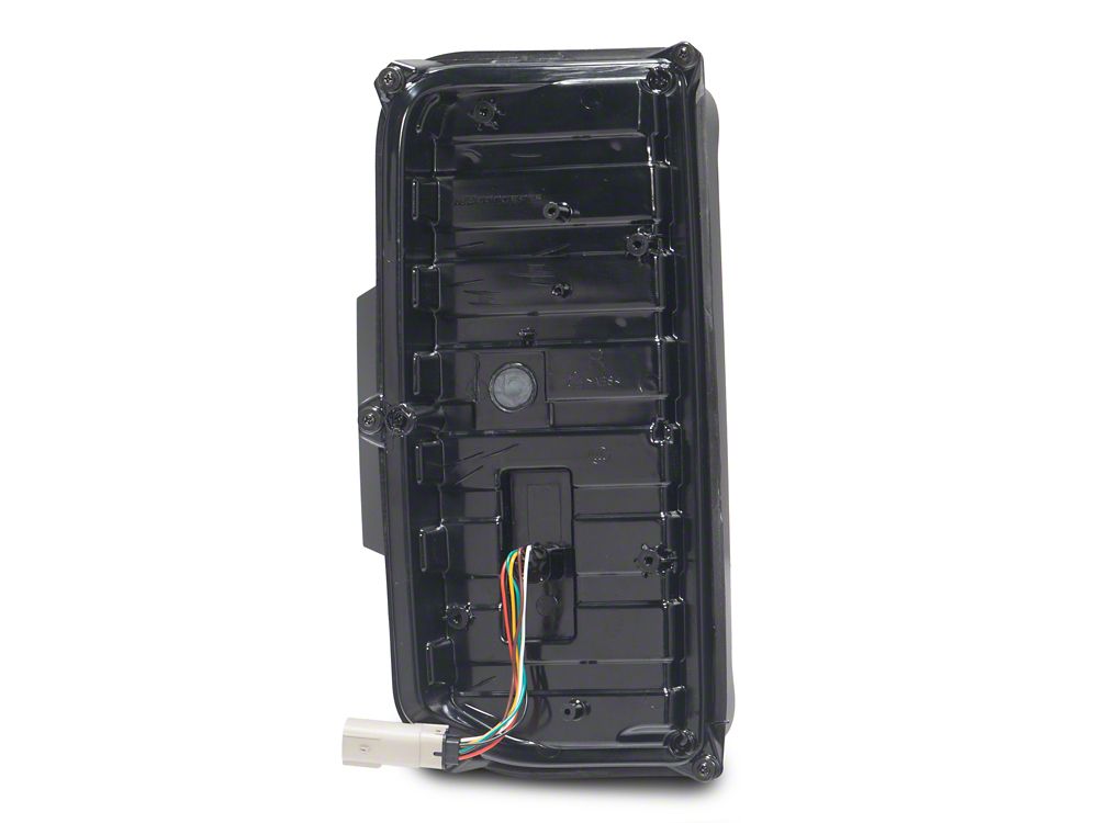 MP Concepts Interstellar LED Tail Lights; Black Housing; Clear Lens (21-25 Bronco)