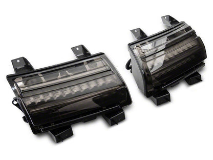 MP Concepts Sequential Turn Signals; Smoked (18-25 Jeep Wrangler JL w/ Factory LED Turn Signals, Excluding Sport)