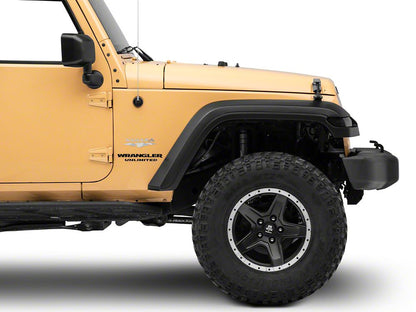 MP Concepts JL Style Front Fender Flares with Sequential Turn Signals (07-18 Jeep Wrangler JK)