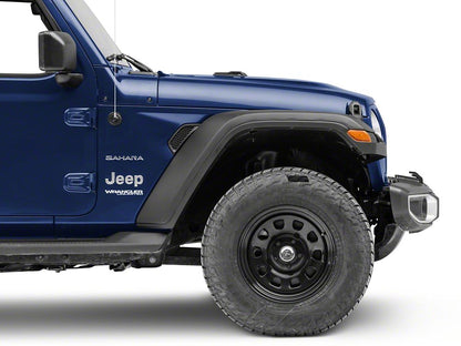 MP Concepts High Clearance Fender Flares with Sequential Turn Signals; Front (18-25 Jeep Wrangler JL)