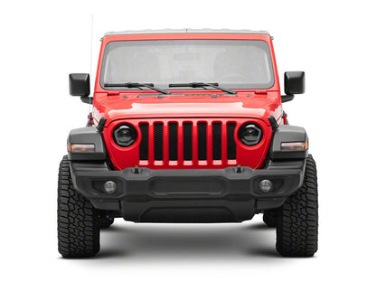 MP Concepts Thanos LED Headlights; Black Housing; Clear Lens (18-25 Jeep Wrangler JL)