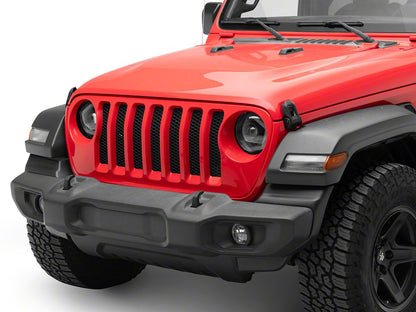 MP Concepts Thanos LED Headlights; Black Housing; Clear Lens (18-25 Jeep Wrangler JL)