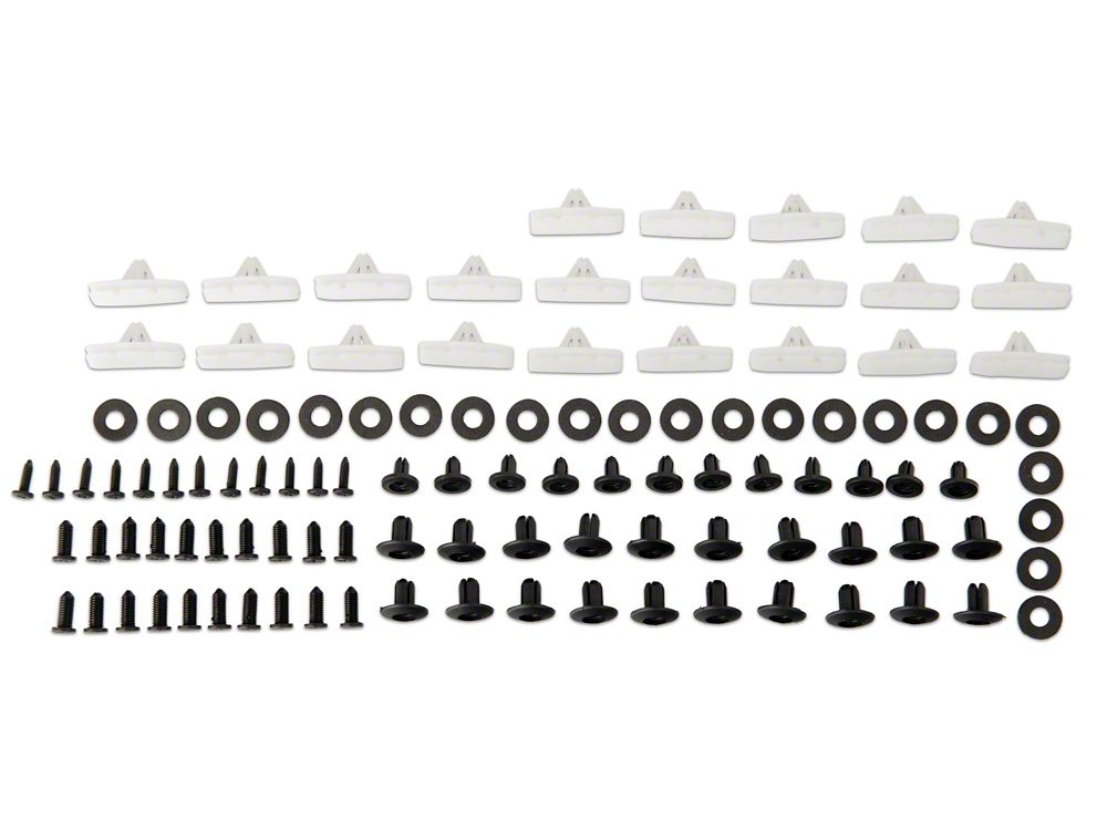 MP Concepts Replacement Fender Flare Hardware Kit for J138355-JL Only (18-25 Jeep Wrangler JL)