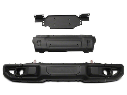 Forged Aluminum Front and Rear Bumpers (18-25 Jeep Wrangler JL, Excluding Rubicon)