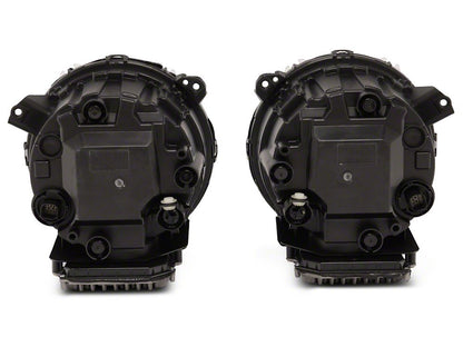 MP Concepts Apollo LED Headlights; Black Housing; Clear Lens (20-25 Jeep Gladiator JT)