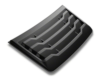 MP Concepts Hood Scoop; Matte Black (15-20 F-150, Excluding Raptor)