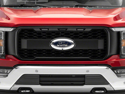 MP Concepts Upper Replacement Grille with LED Lighting; Matte Black (21-23 F-150, Excluding Raptor & Tremor)