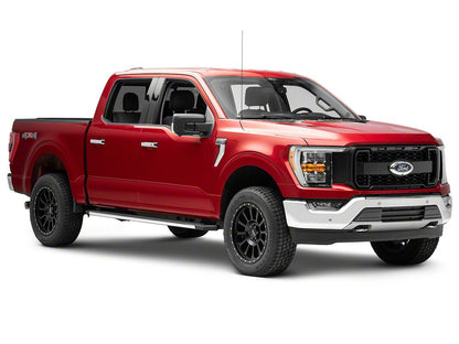 MP Concepts Upper Replacement Grille with LED Lighting and LED DRL; Matte Black (21-23 F-150, Excluding Raptor & Tremor)