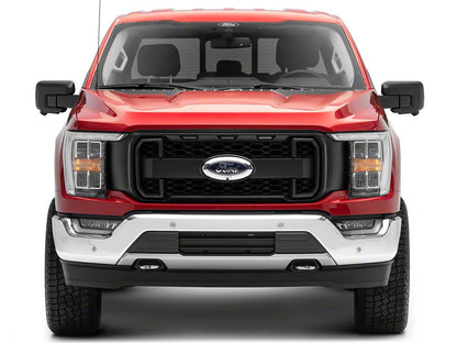 MP Concepts Upper Replacement Grille with LED Lighting and LED DRL; Matte Black (21-23 F-150, Excluding Raptor & Tremor)
